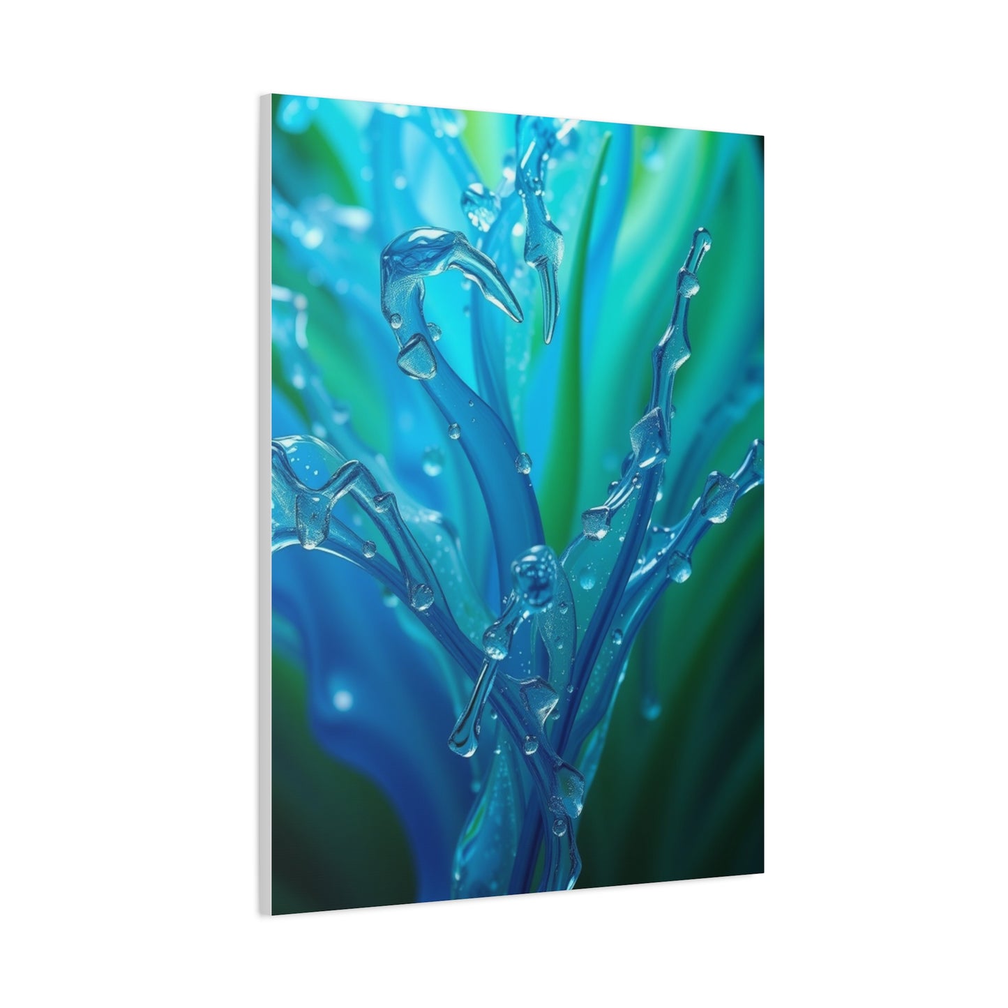 Blue & Green Art Supreme Gallery Wall Art & Canvas Print