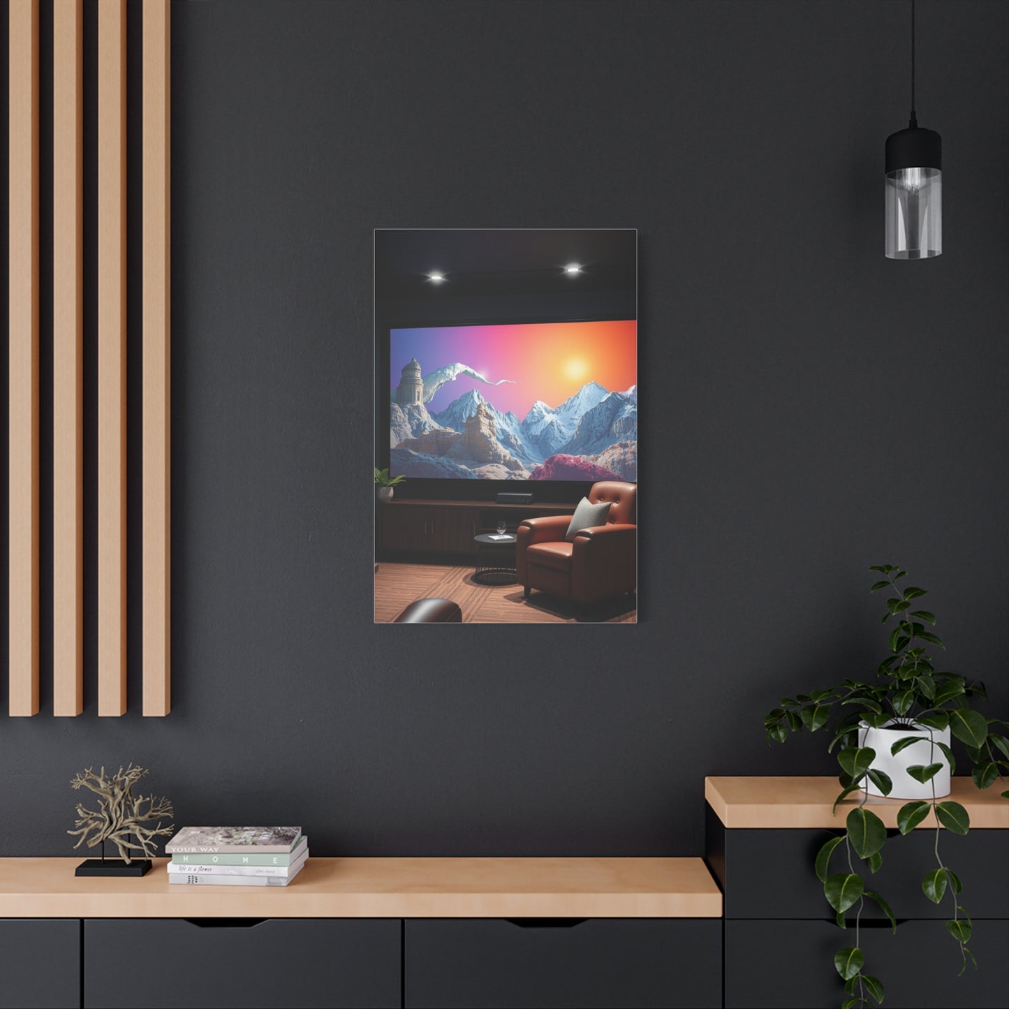 Home Theater Art Luxury Canvas Wall Art & Canvas Print