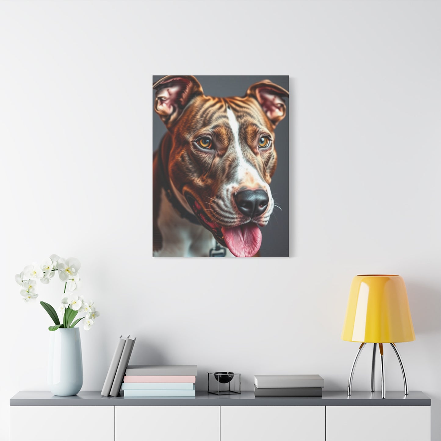 Supreme Pit Bull Art Collection Wall Art & Canvas Print