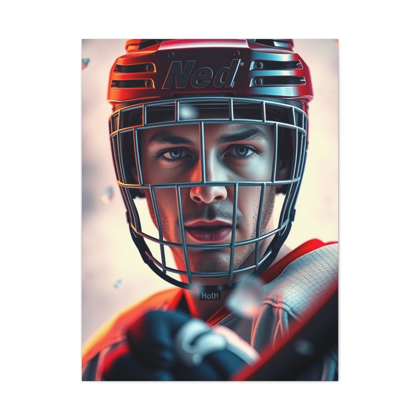 Masterpiece Hockey Art Vision Wall Art & Canvas Print