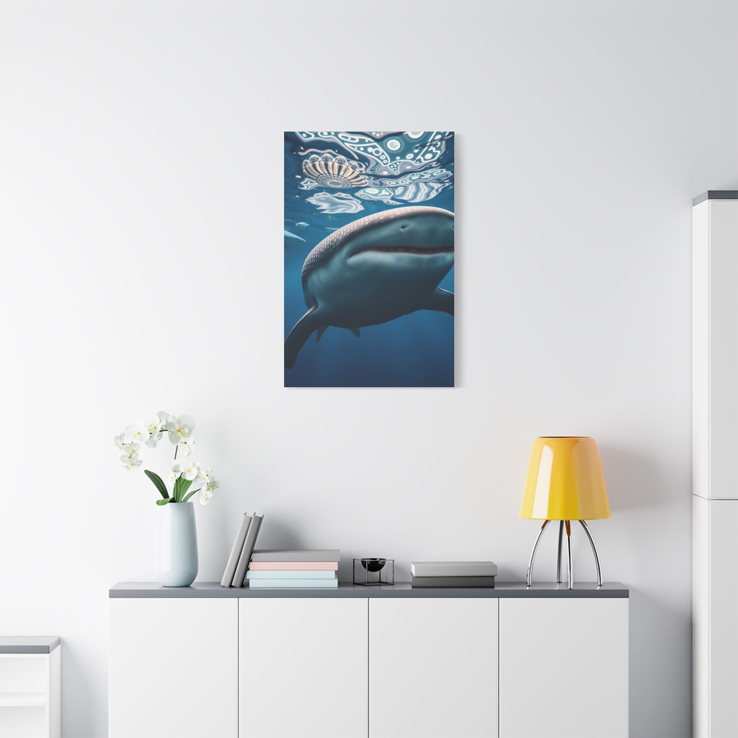 Masterpiece Whale Shark Art Vision Wall Art & Canvas Print