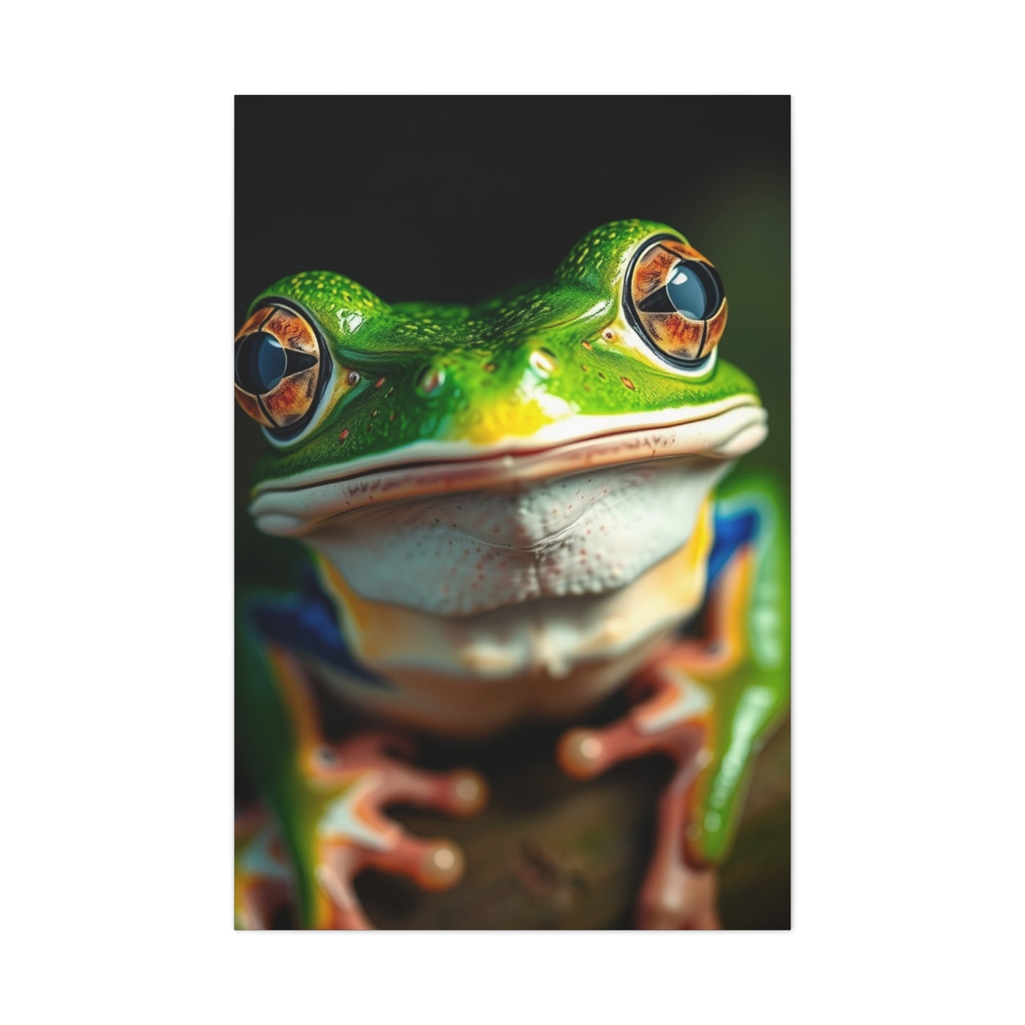 Frog Art Luxury Canvas Wall Art & Canvas Print