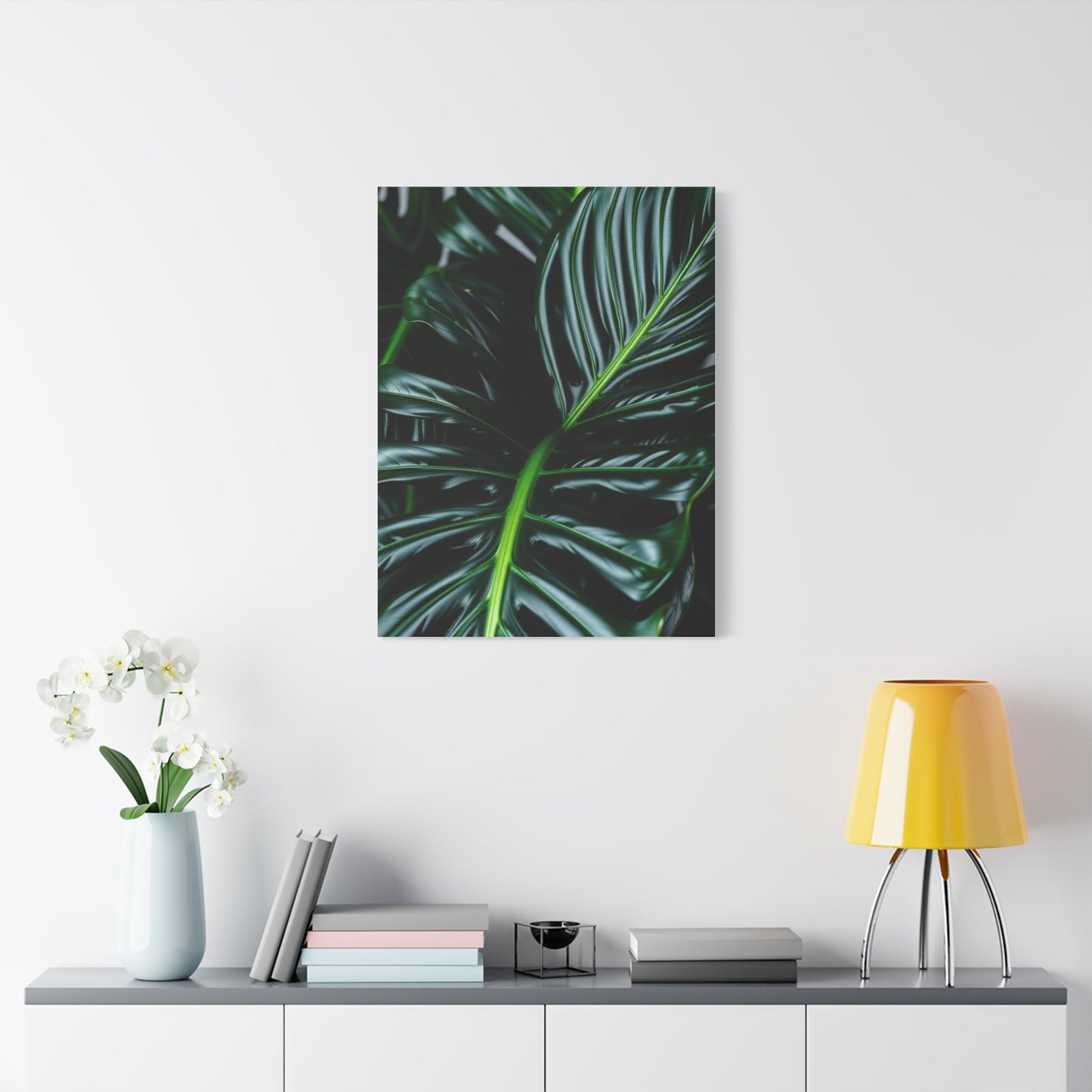 Monstera Plant Art Refined Canvas Wall Art & Canvas Print