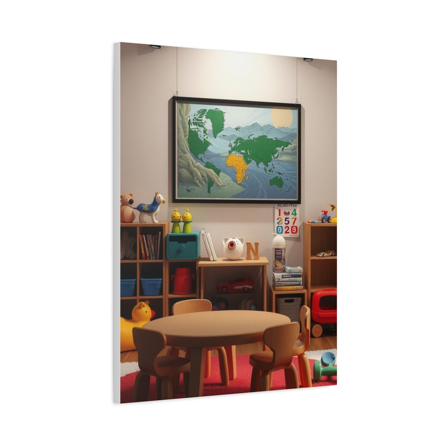 Elite Kids Playroom Art Vision Wall Art & Canvas Print