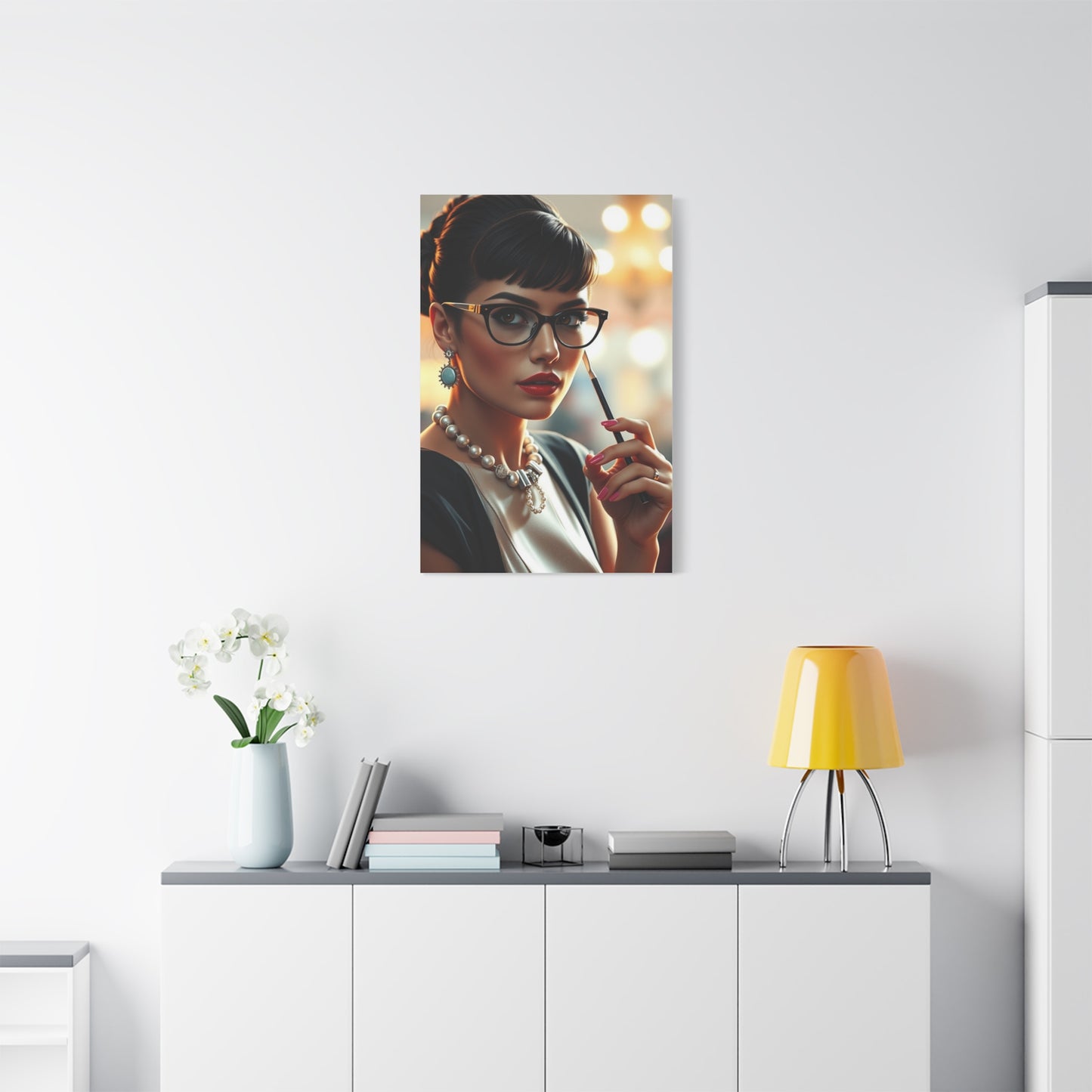Elite Breakfast At Tiffany’s Characters Art Vision Wall Art & Canvas Print
