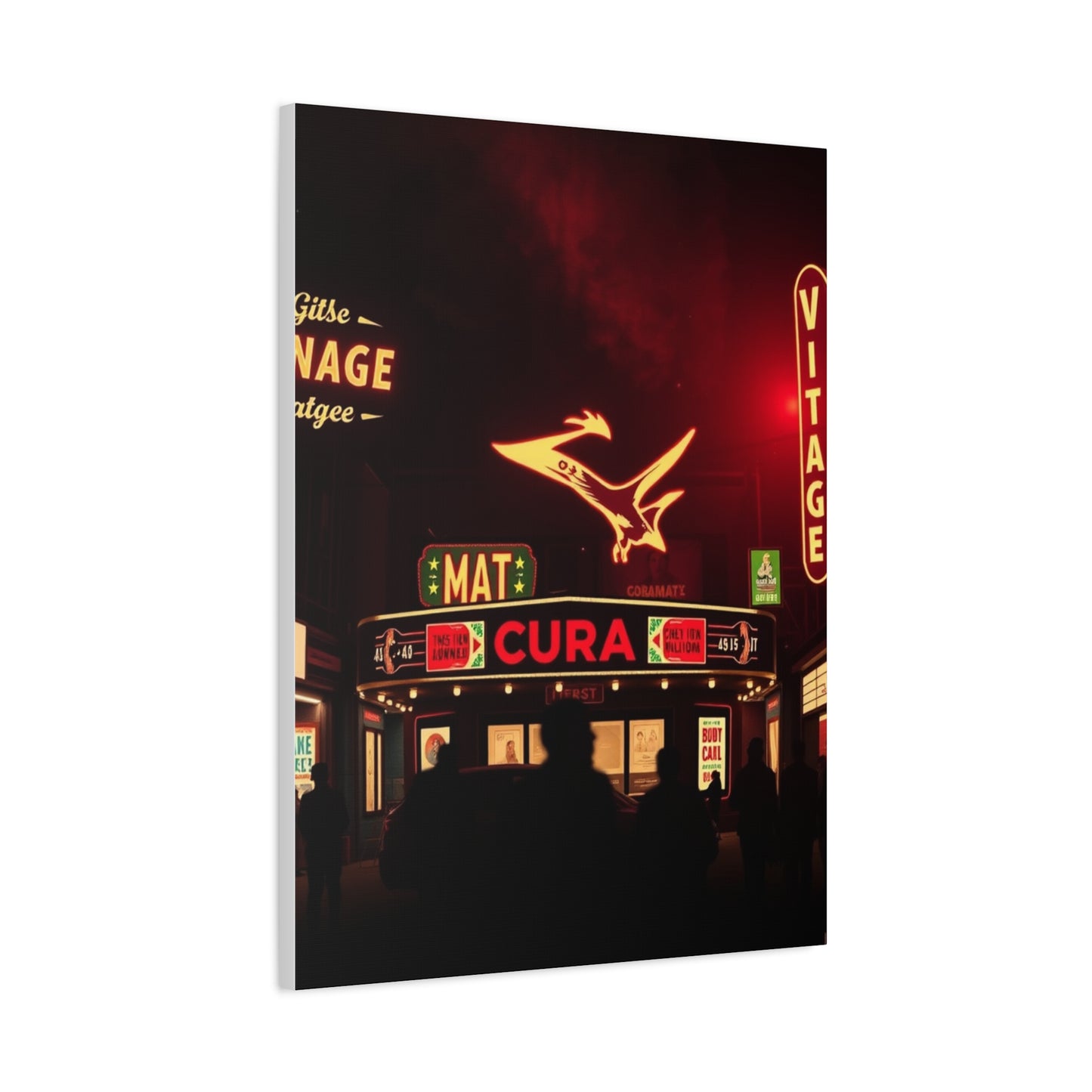 Vintage Movie Posters Art Supreme Gallery Wall Art & Canvas Print