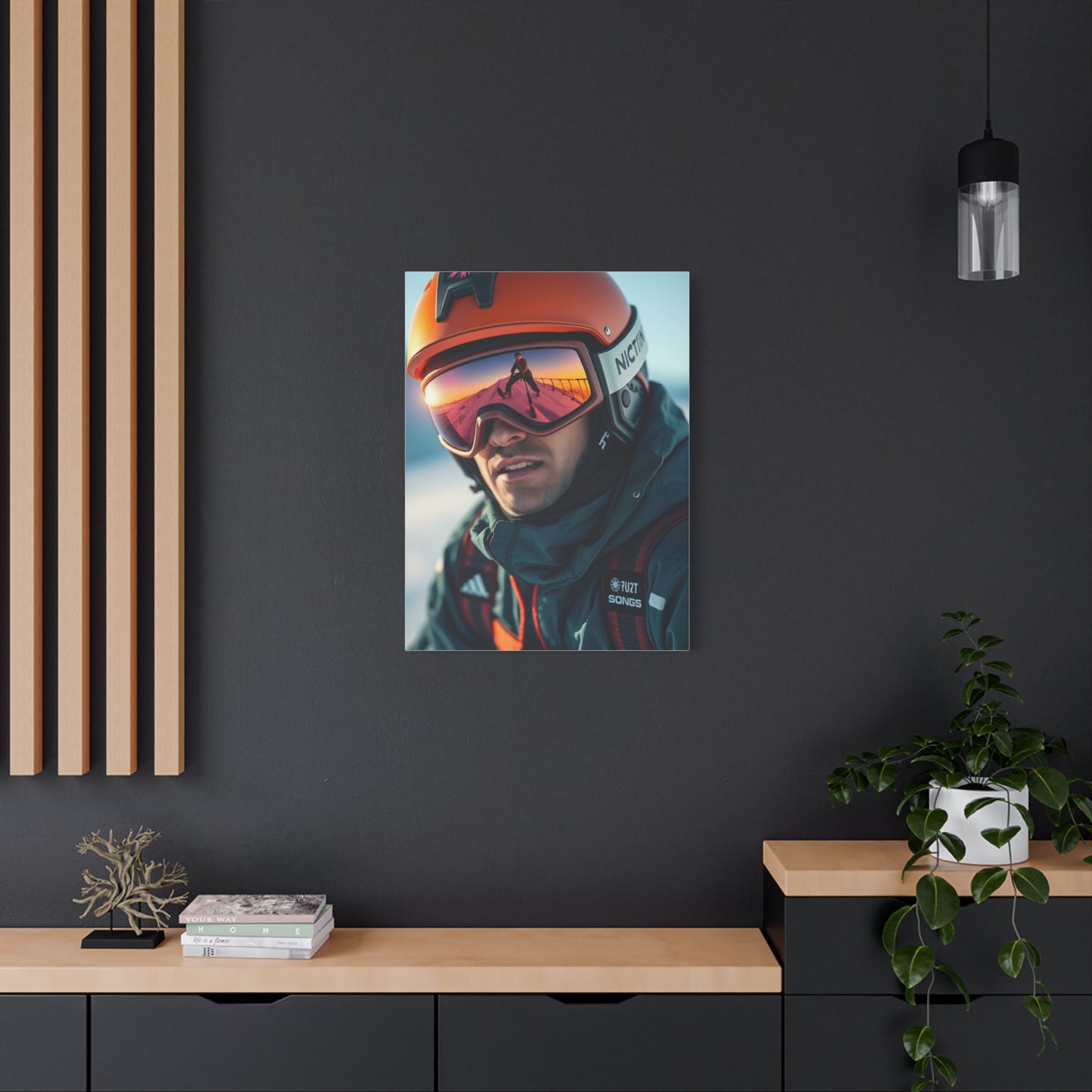 Skiing Art Supreme Gallery Wall Art & Canvas Print