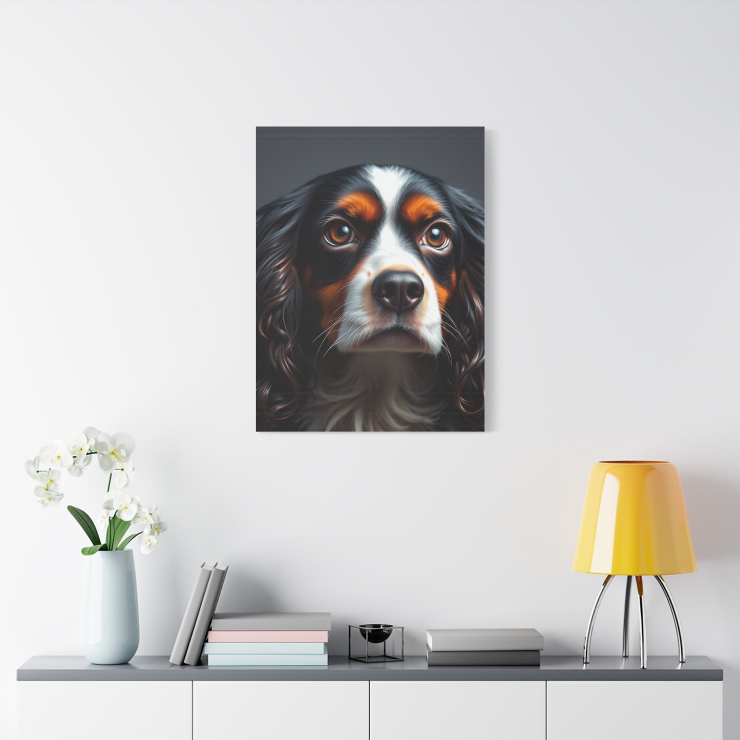 Vision Cavalier King Charles Spaniels Art Art Wall Art & Canvas Print