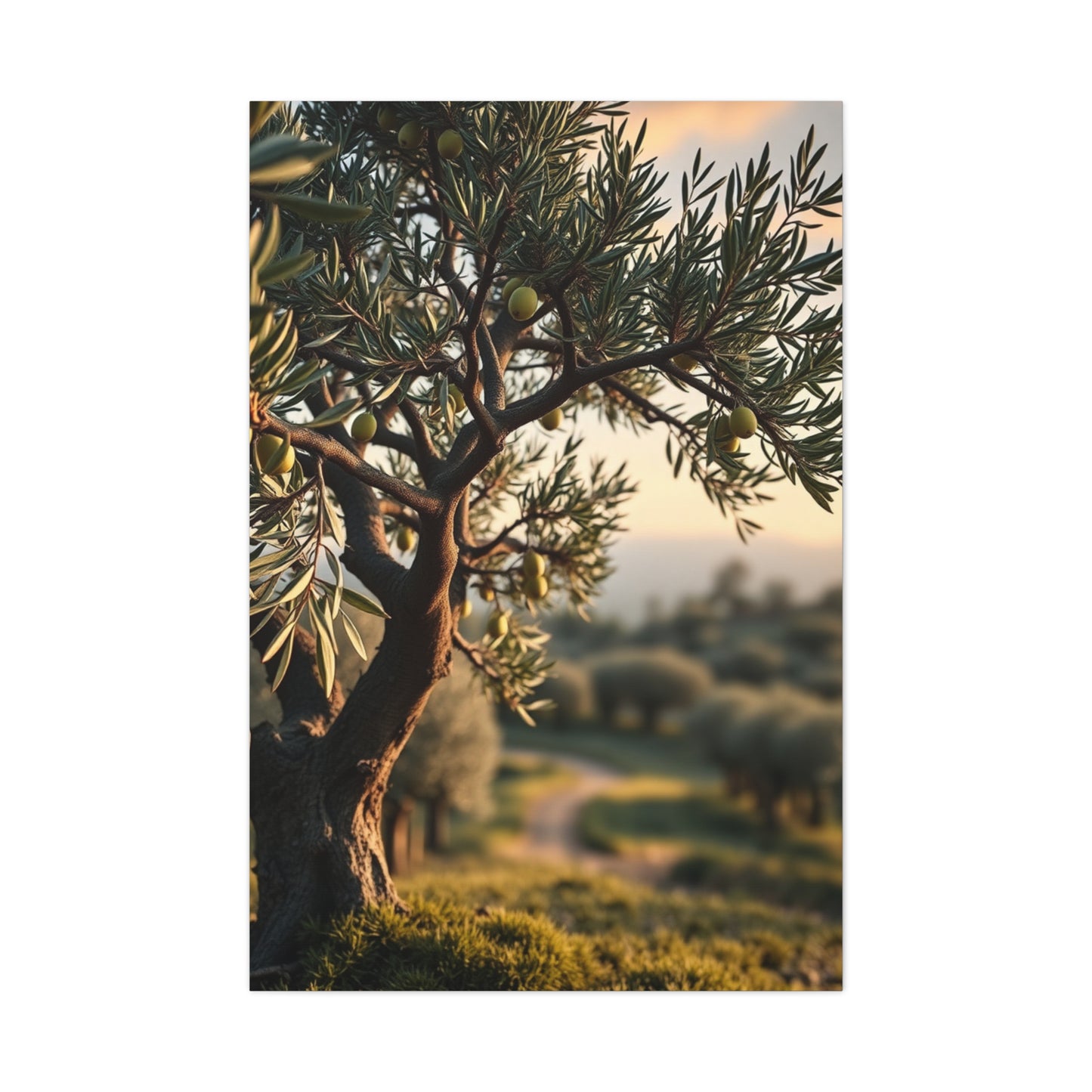 Olive Tree Art Luxury Canvas Wall Art & Canvas Print