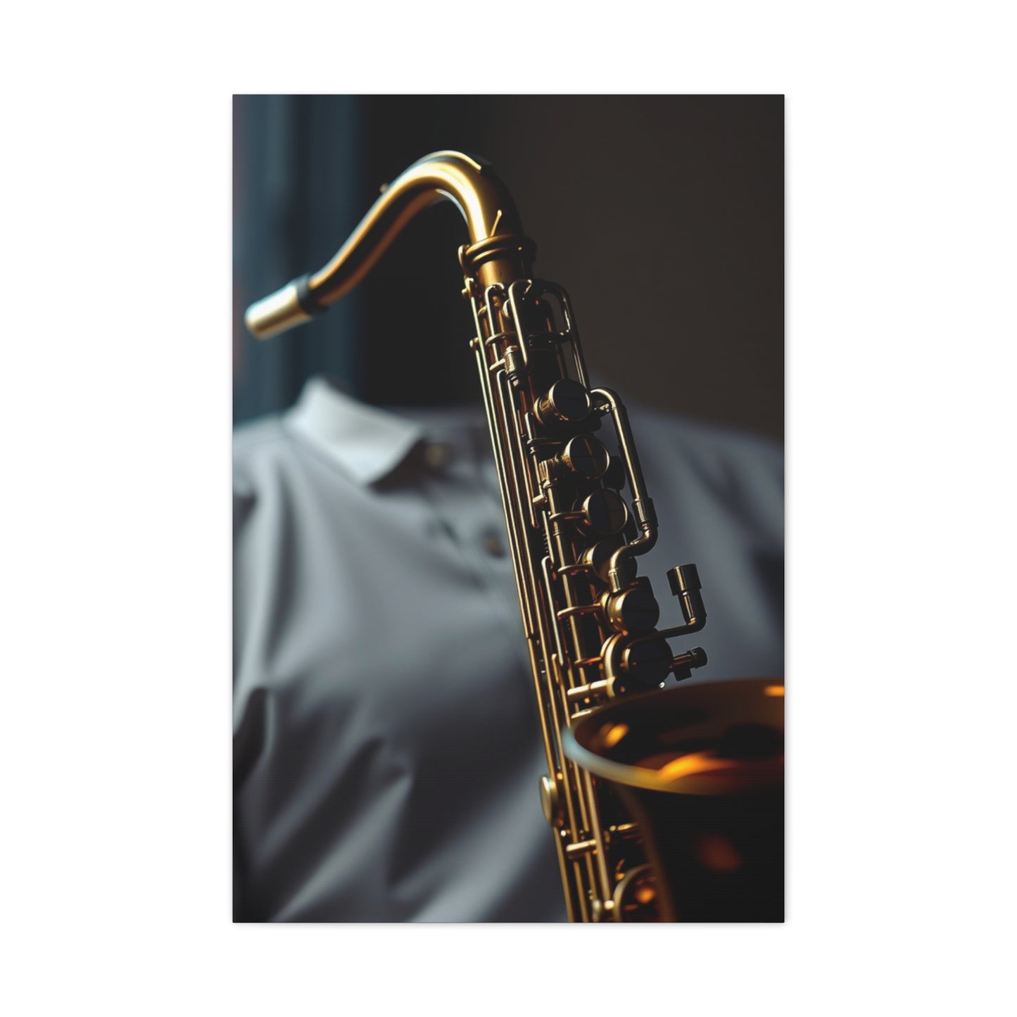 Masterpiece Saxophone Art Vision Wall Art & Canvas Print