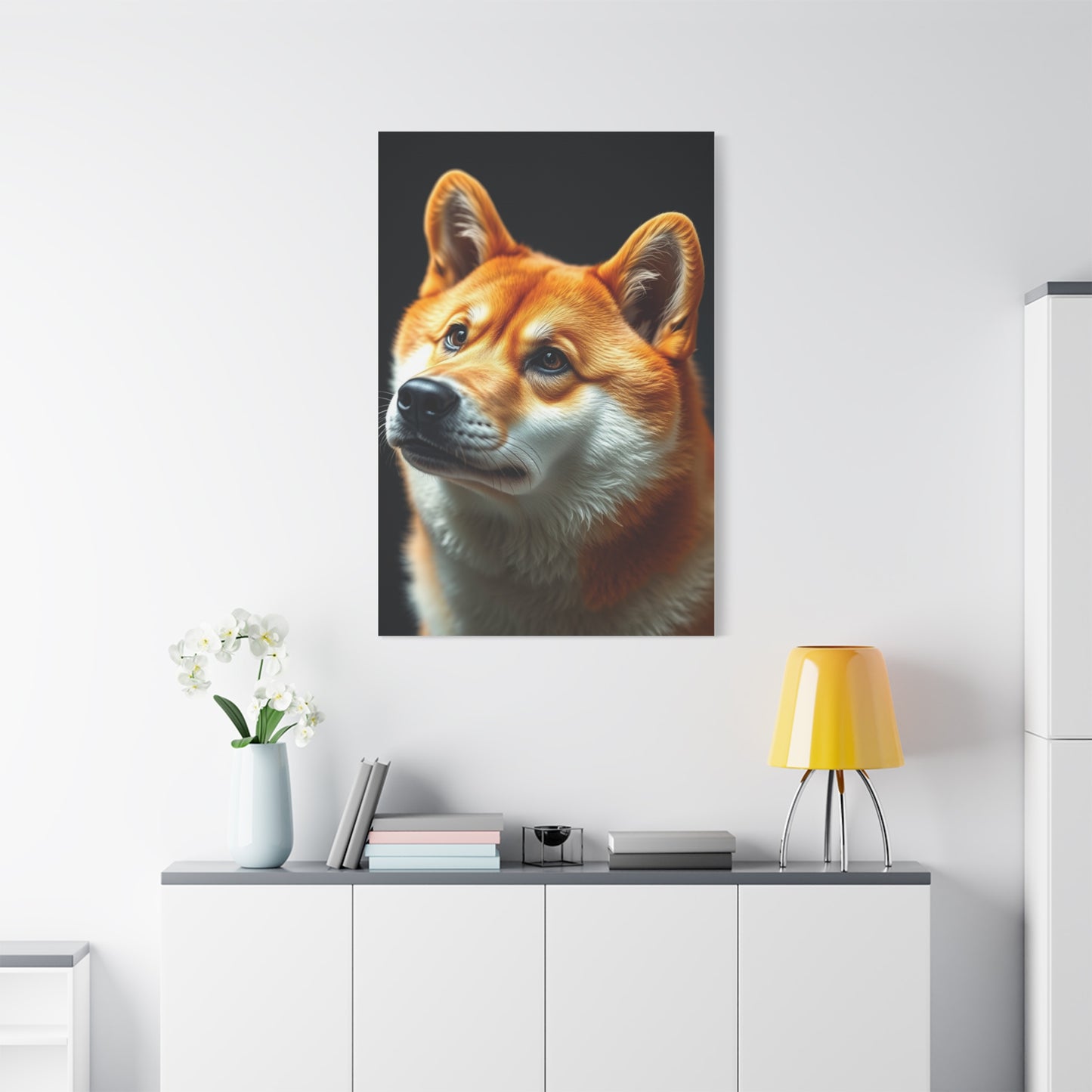 Shiba Inu Dog Art Luxury Canvas Wall Art & Canvas Print