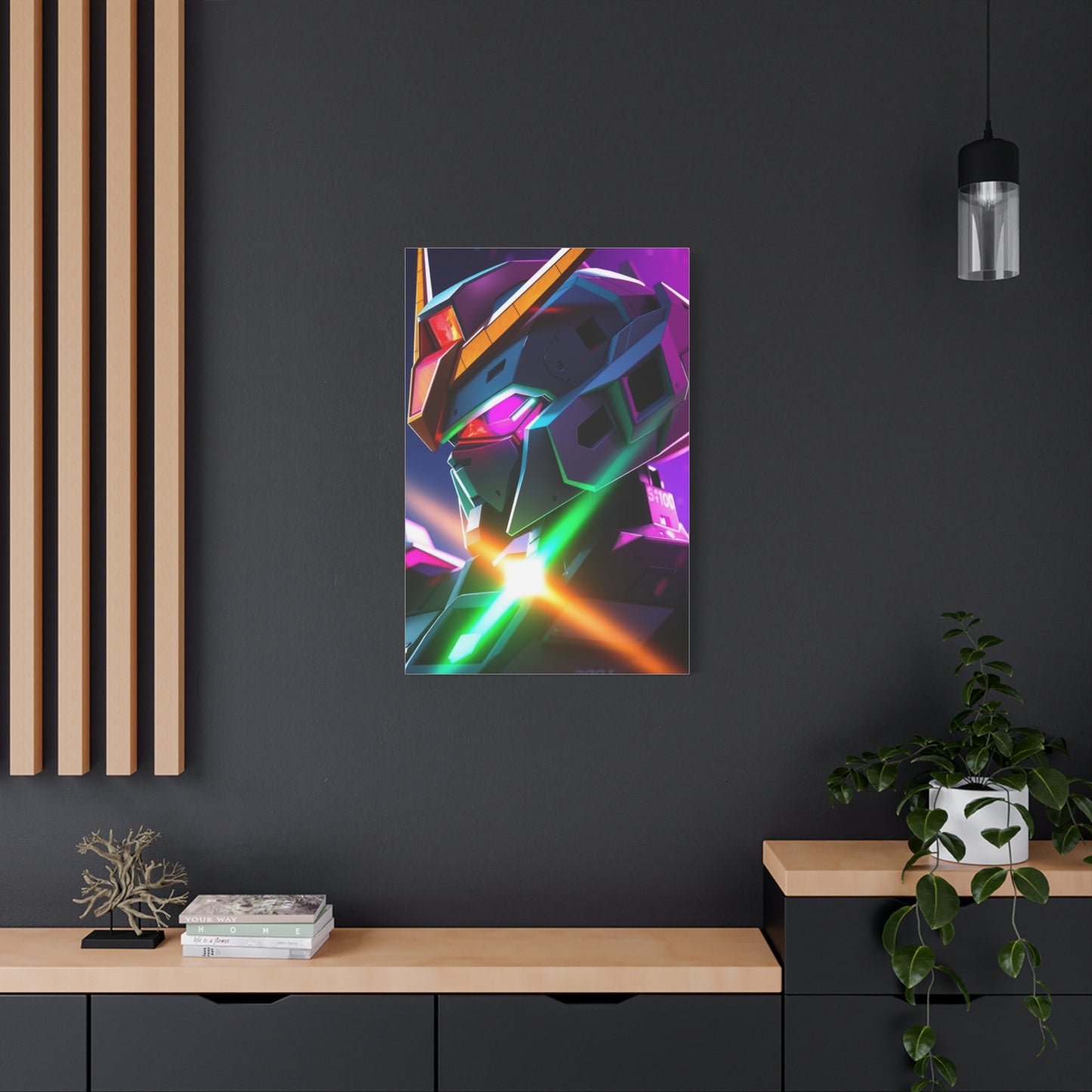 Gundam Art Refined Canvas Wall Art & Canvas Print