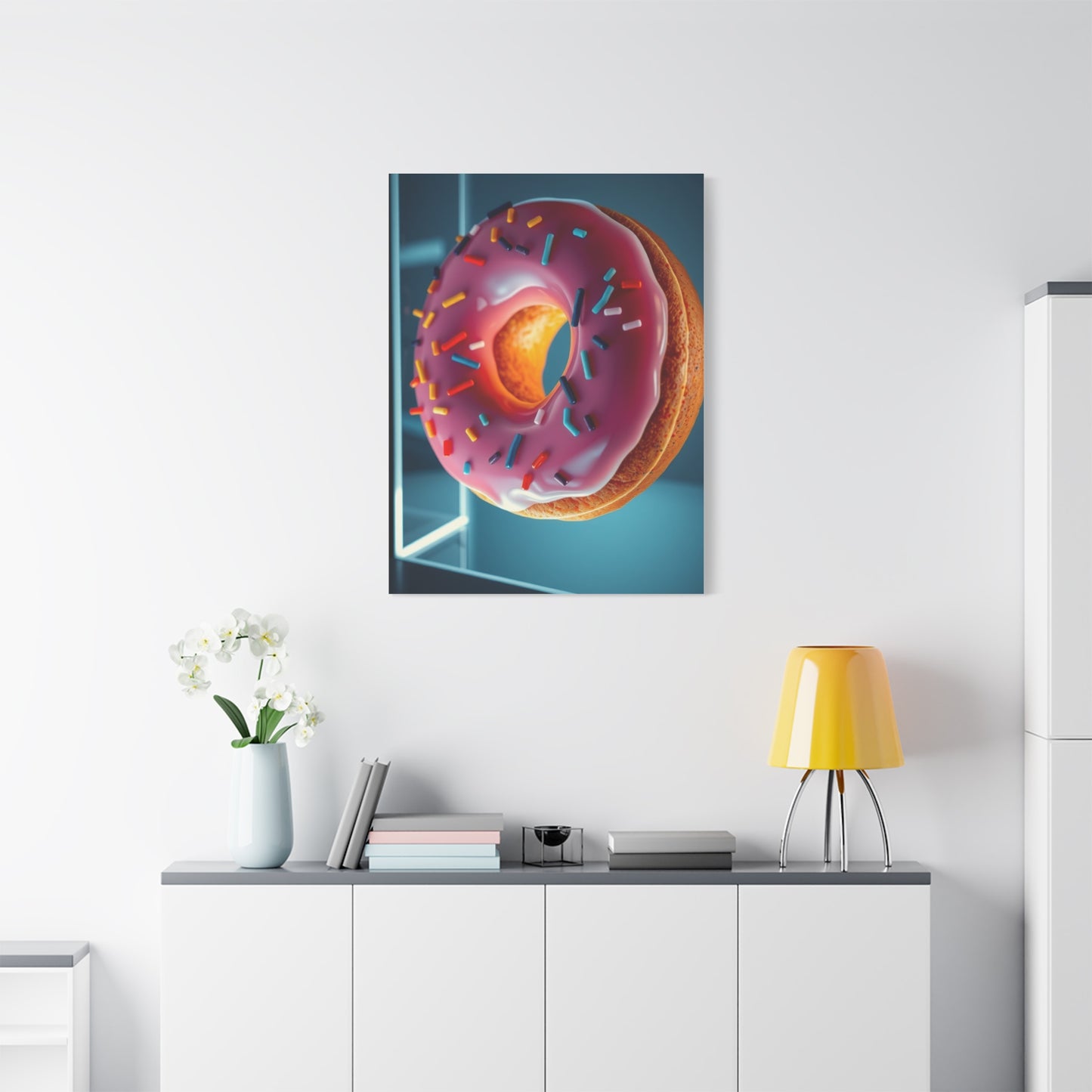 Supreme Donut Art Collection Wall Art & Canvas Print