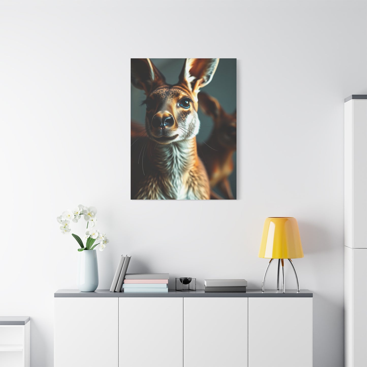 Kangaroo Art Luxury Canvas Wall Art & Canvas Print