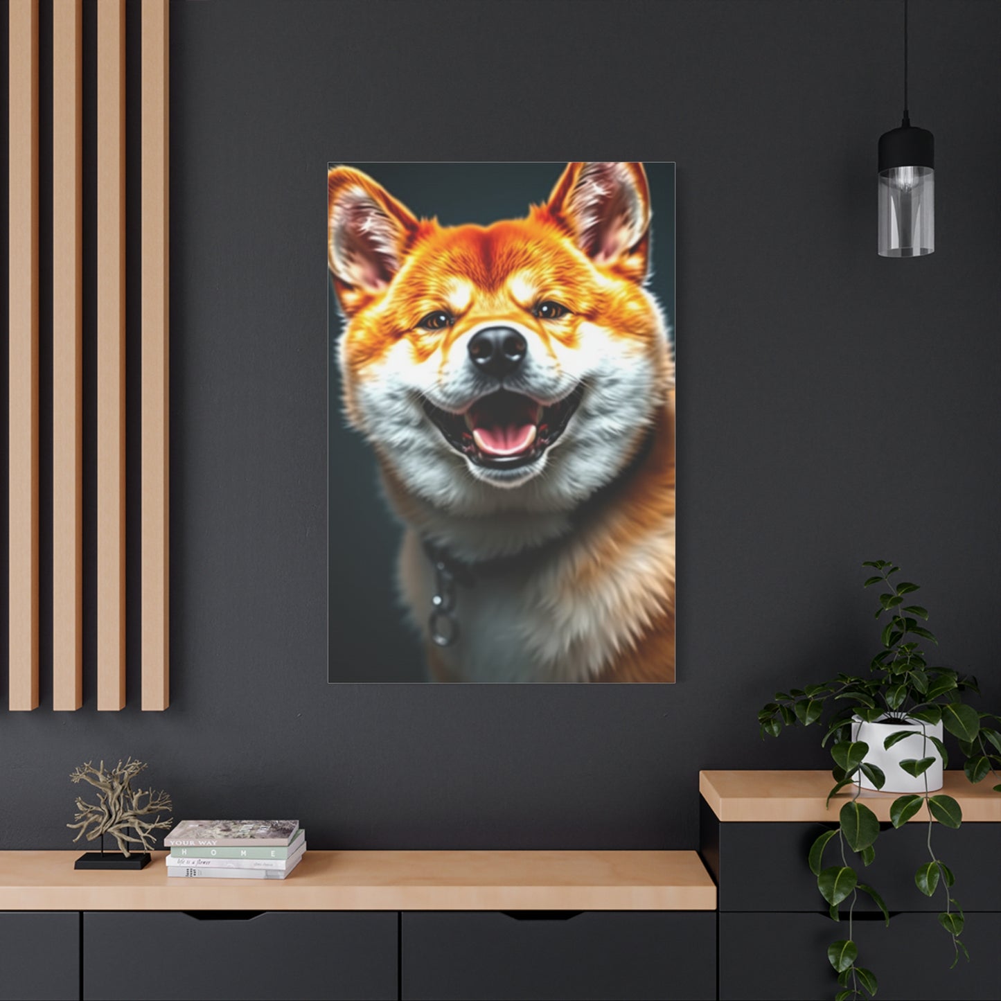 Elite Shiba Inu Dog Art Vision Wall Art & Canvas Print