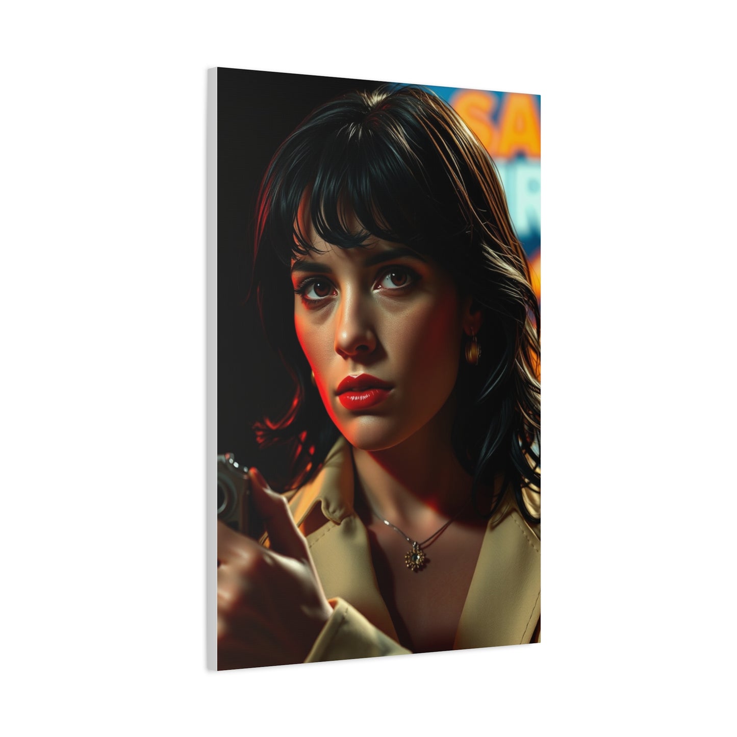 Masterpiece Pulp Fiction Character Art Vision Wall Art & Canvas Print