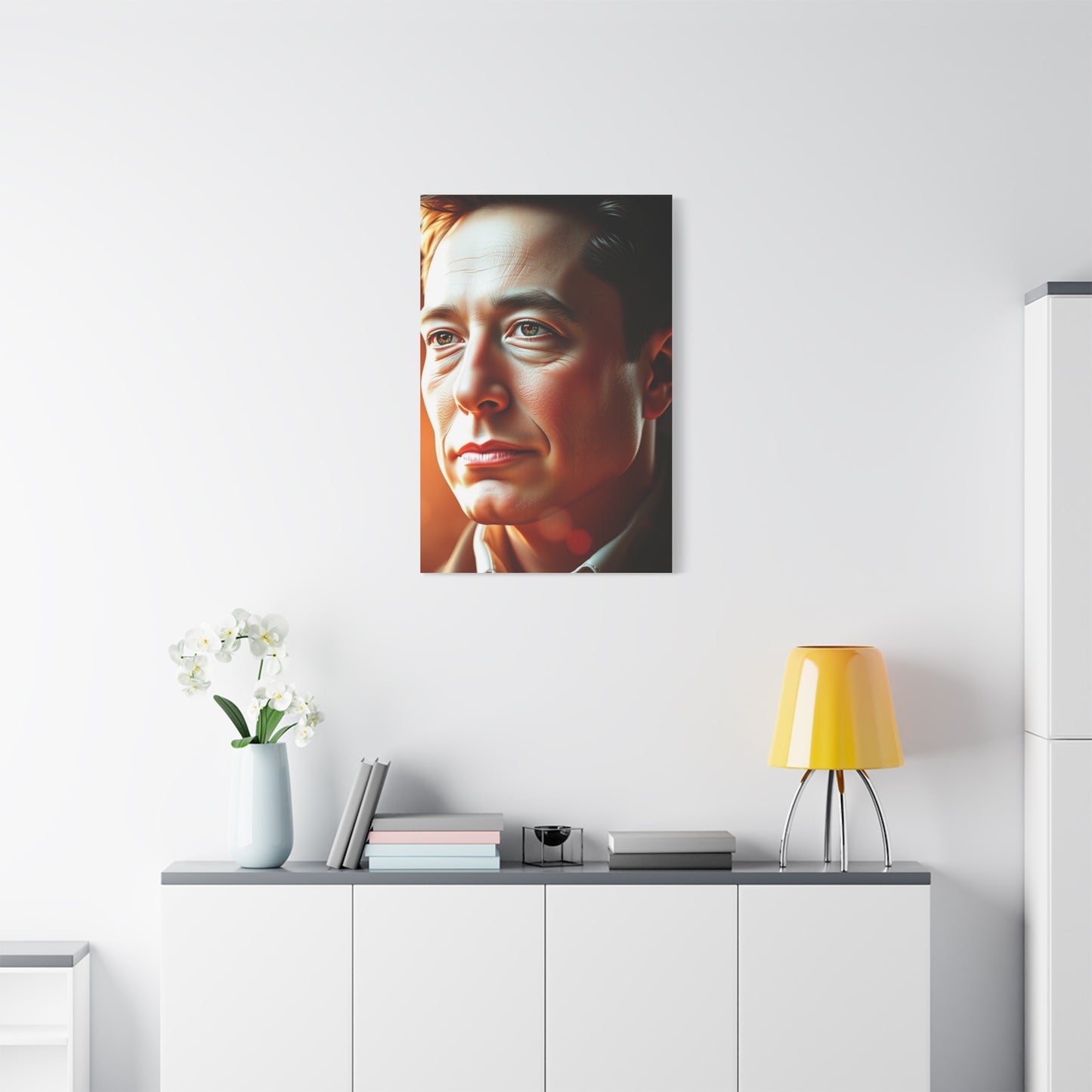 Masterpiece Elon Musk Art Vision Wall Art & Canvas Print