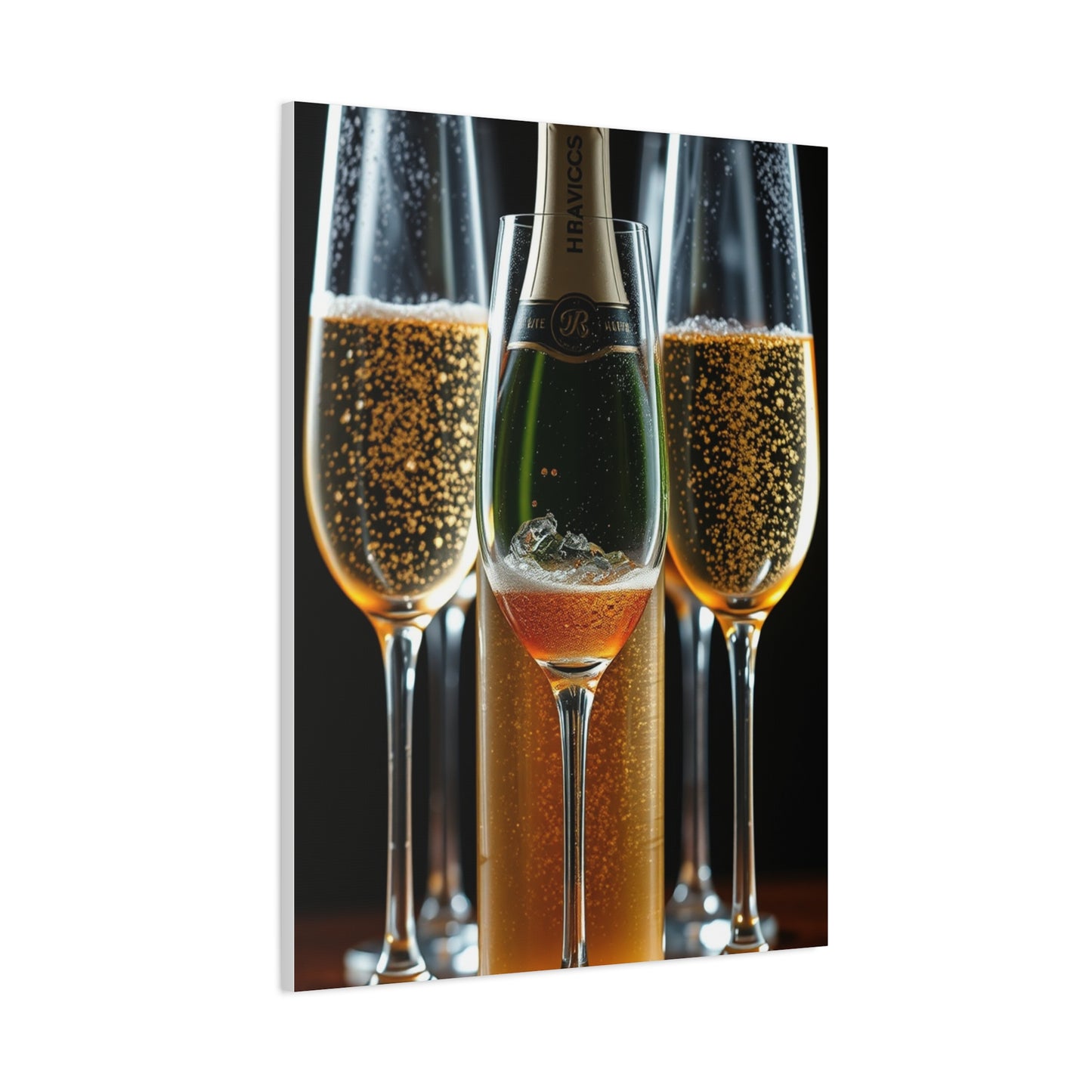 Vision Champagne Art Art Wall Art & Canvas Print