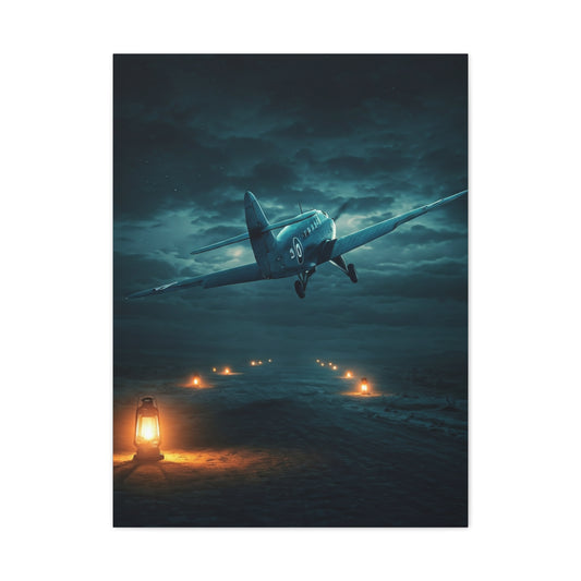 Storm Sky Night Flight Wall Art & Canvas Prints