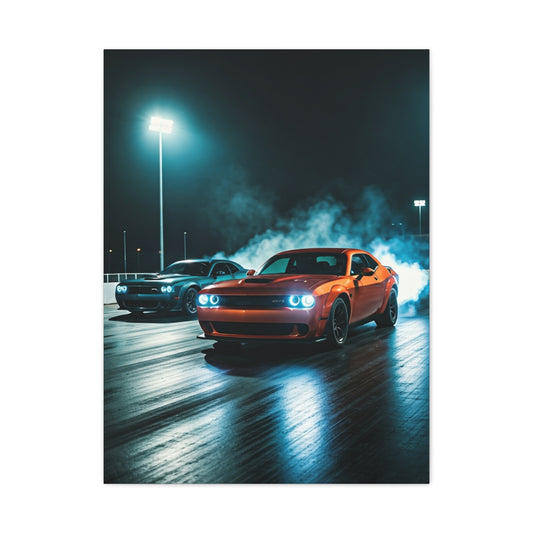 Redeye Burnout Fury – Demon 170 in the Shadows Wall Art & Canvas Prints