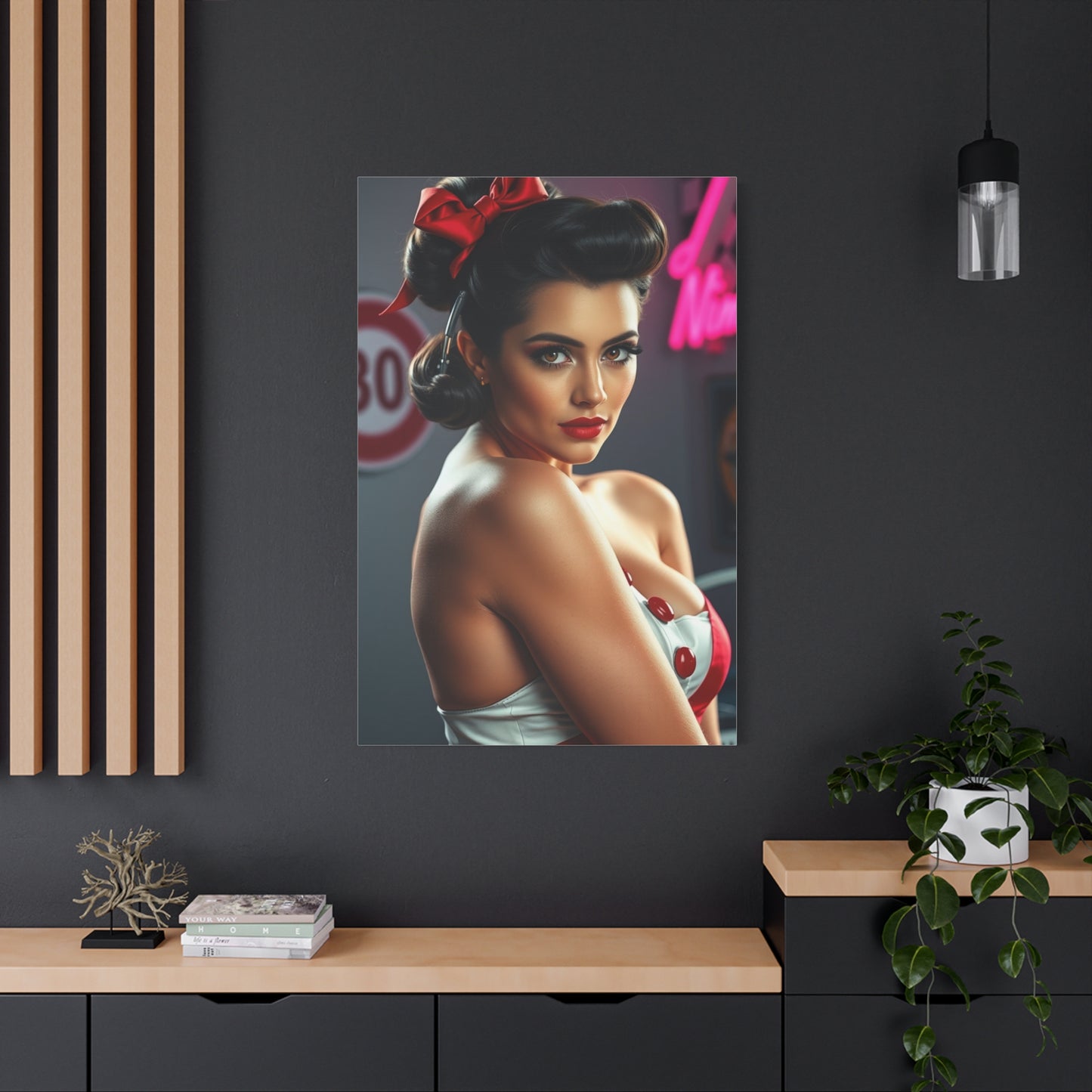 Supreme Pin-Ups Art Collection Wall Art & Canvas Print