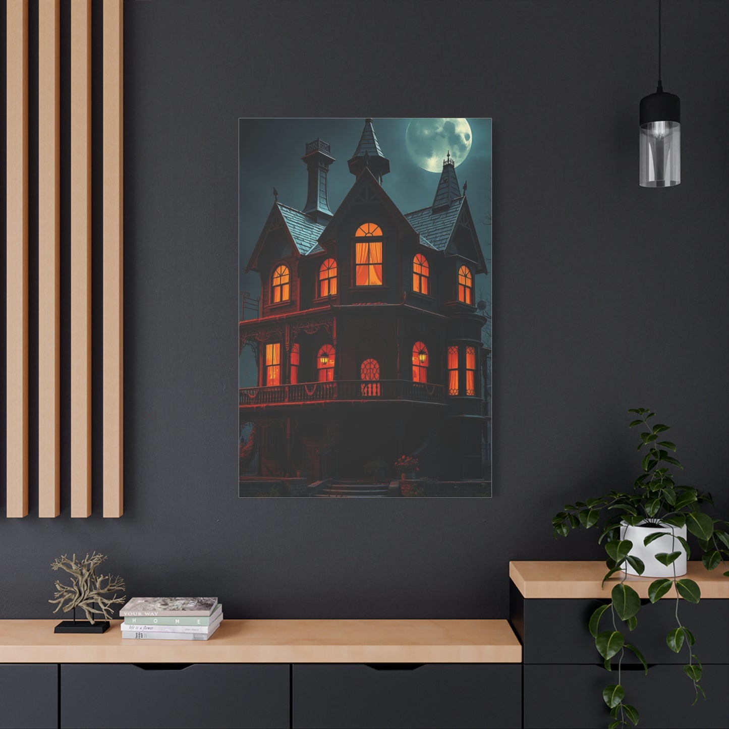 Haunted House Art Supreme Gallery Wall Art & Canvas Print