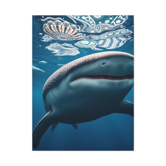 Masterpiece Whale Shark Art Vision Wall Art & Canvas Print