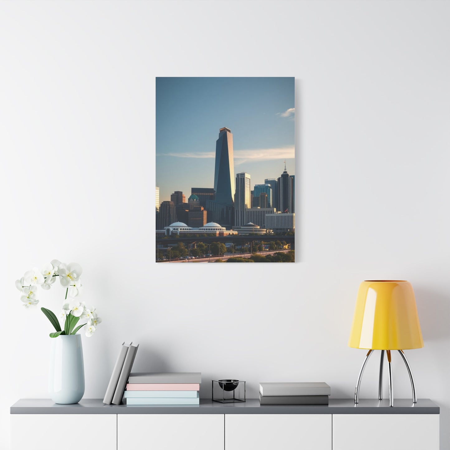 Houston Skylines Art Supreme Gallery Wall Art & Canvas Print