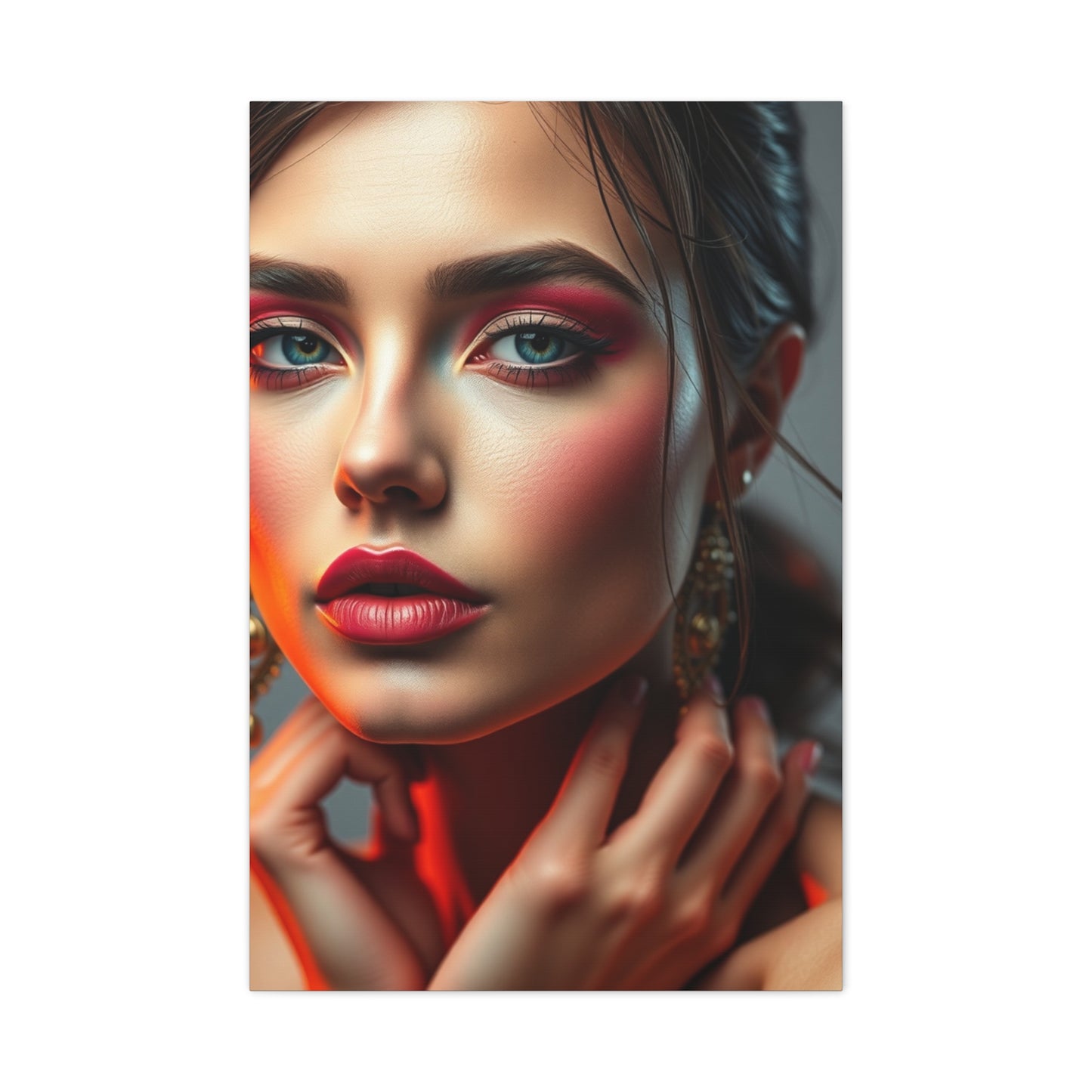 Masterpiece Makeup & Cosmetics Art Vision Wall Art & Canvas Print