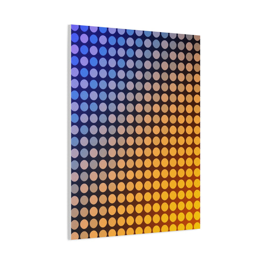 Polka Dot Pattern Art Luxury Canvas Wall Art & Canvas Print
