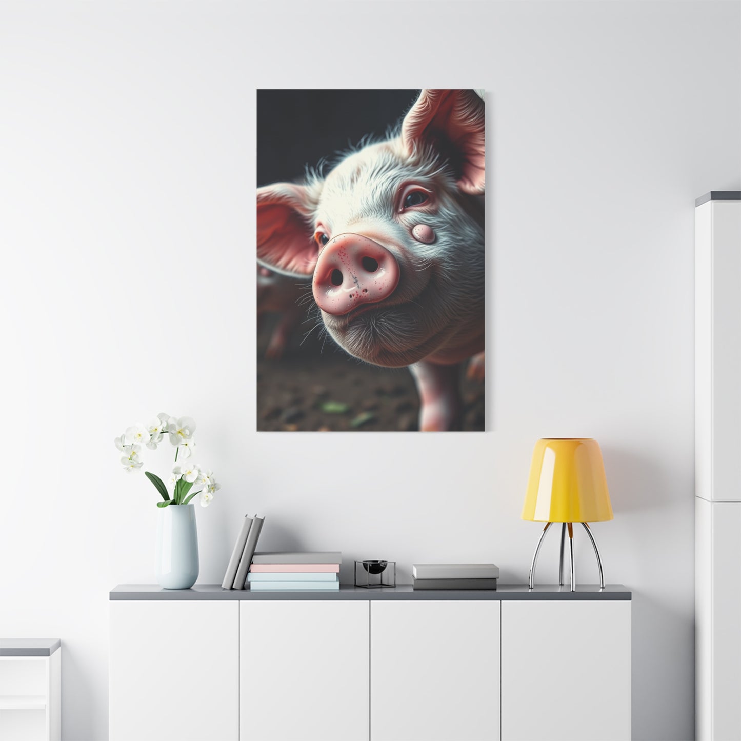 Pig Art Supreme Gallery Wall Art & Canvas Print