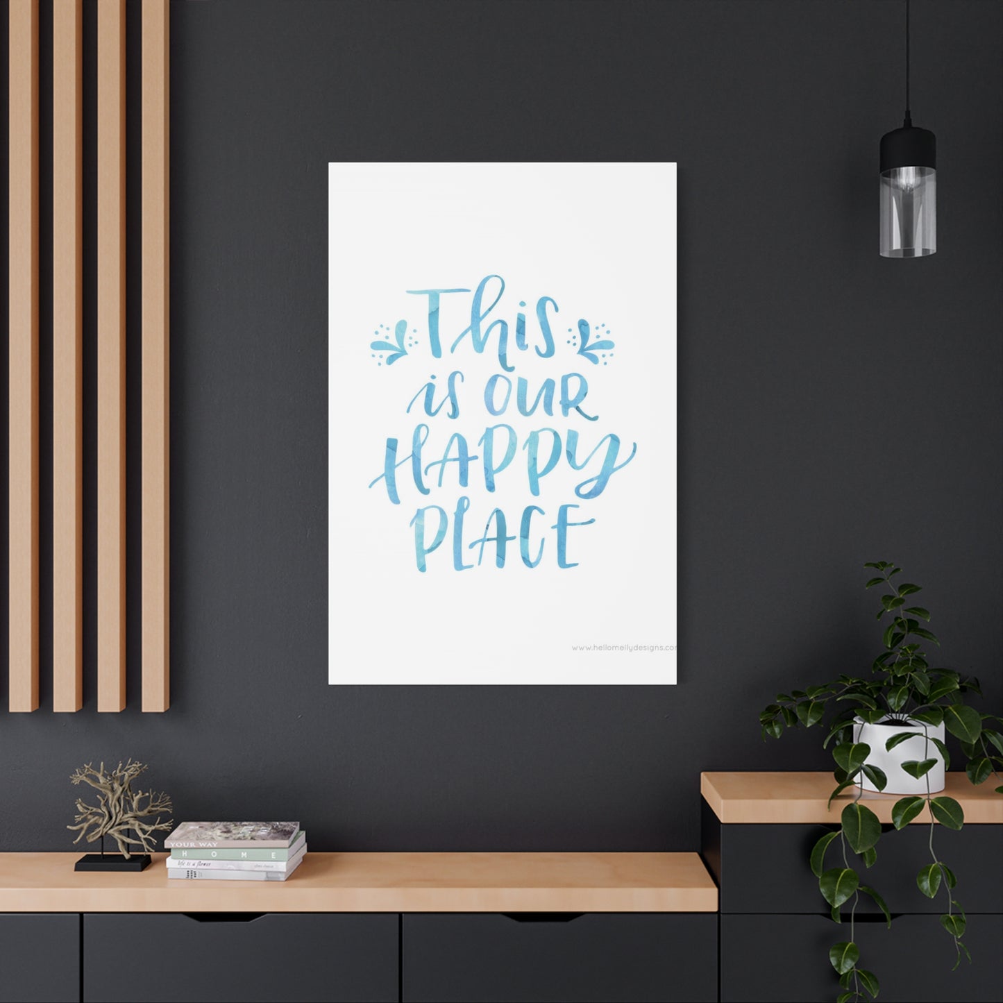 Our Happy Place Wall Art & Canvas Prints