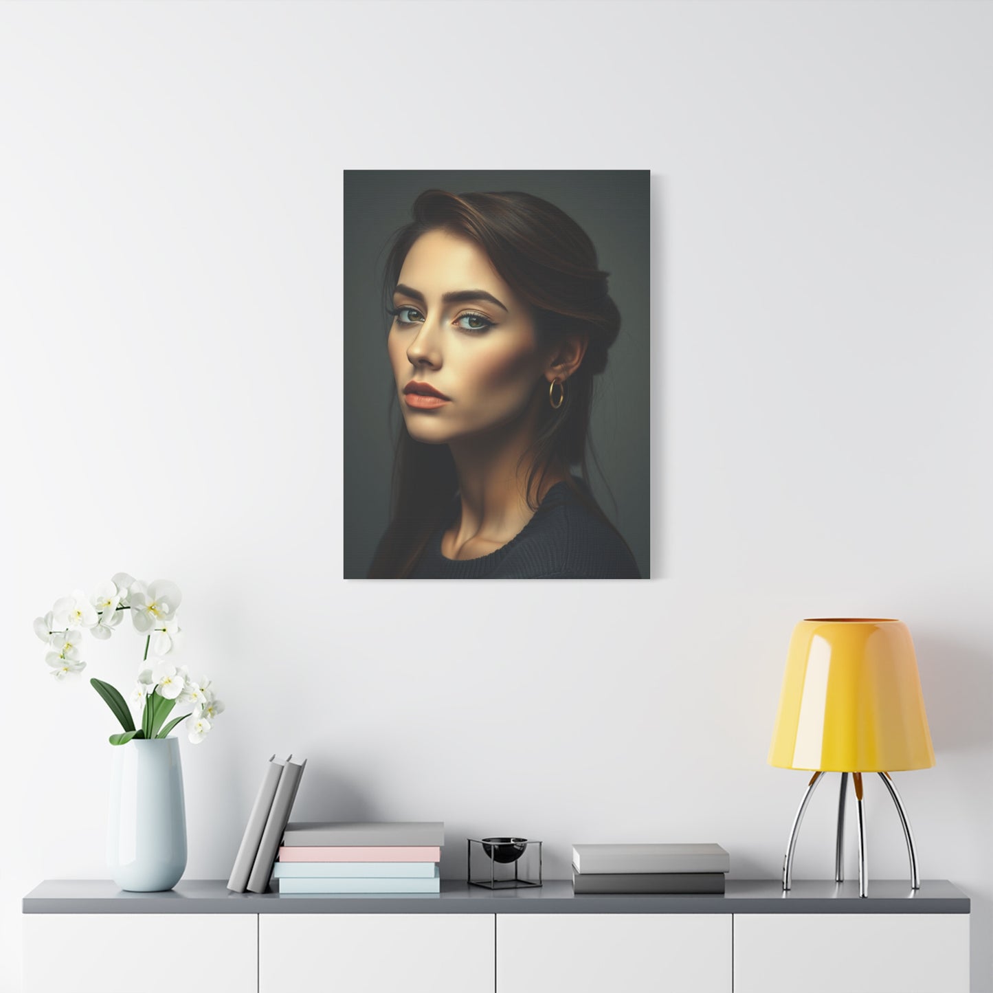 Masterpiece Female Portrait Art Vision Wall Art & Canvas Print