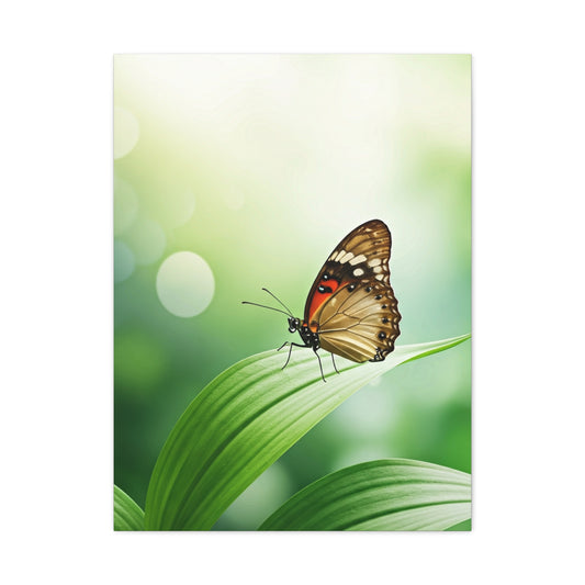 Leaf Rest Butterfly Wall Art & Canvas Prints