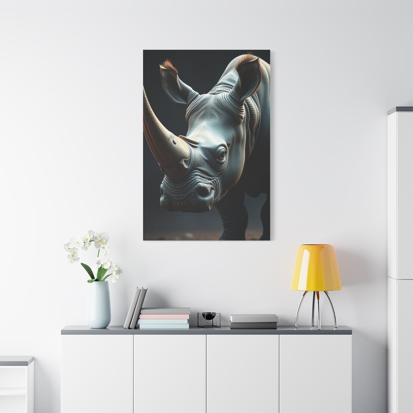 Rhinoceros Art Supreme Gallery Wall Art & Canvas Print