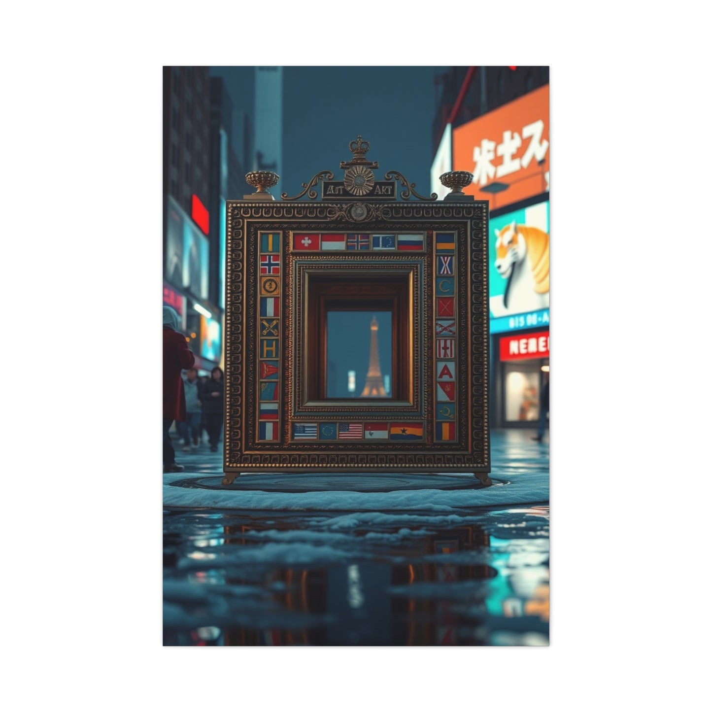 Square Art Supreme Gallery Wall Art & Canvas Print