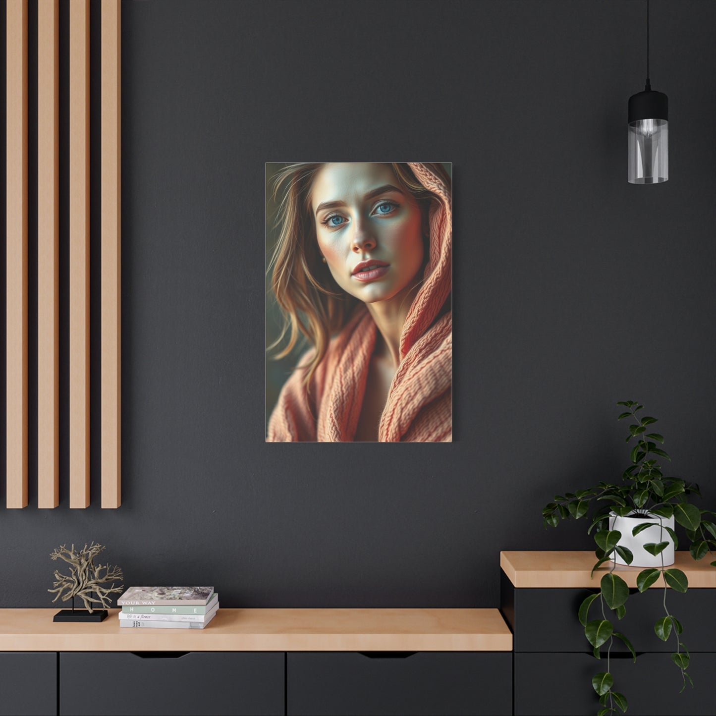 Vision Female Portrait Art Art Wall Art & Canvas Print
