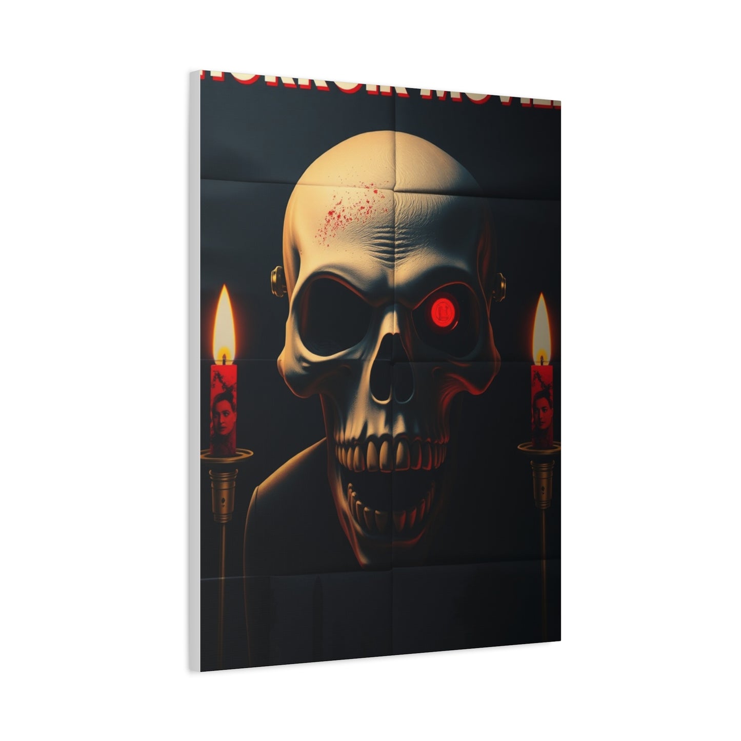 Masterpiece Horror Movie Posters Art Vision Wall Art & Canvas Print