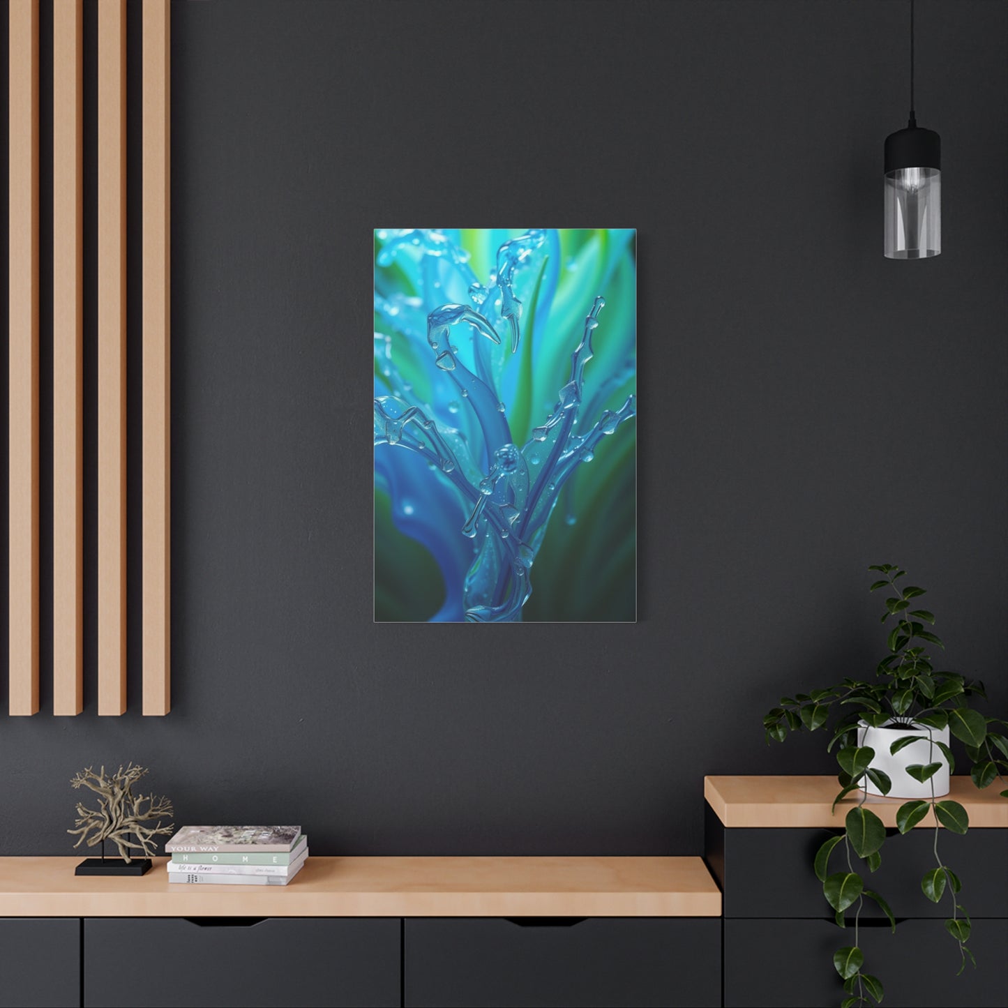 Blue & Green Art Supreme Gallery Wall Art & Canvas Print