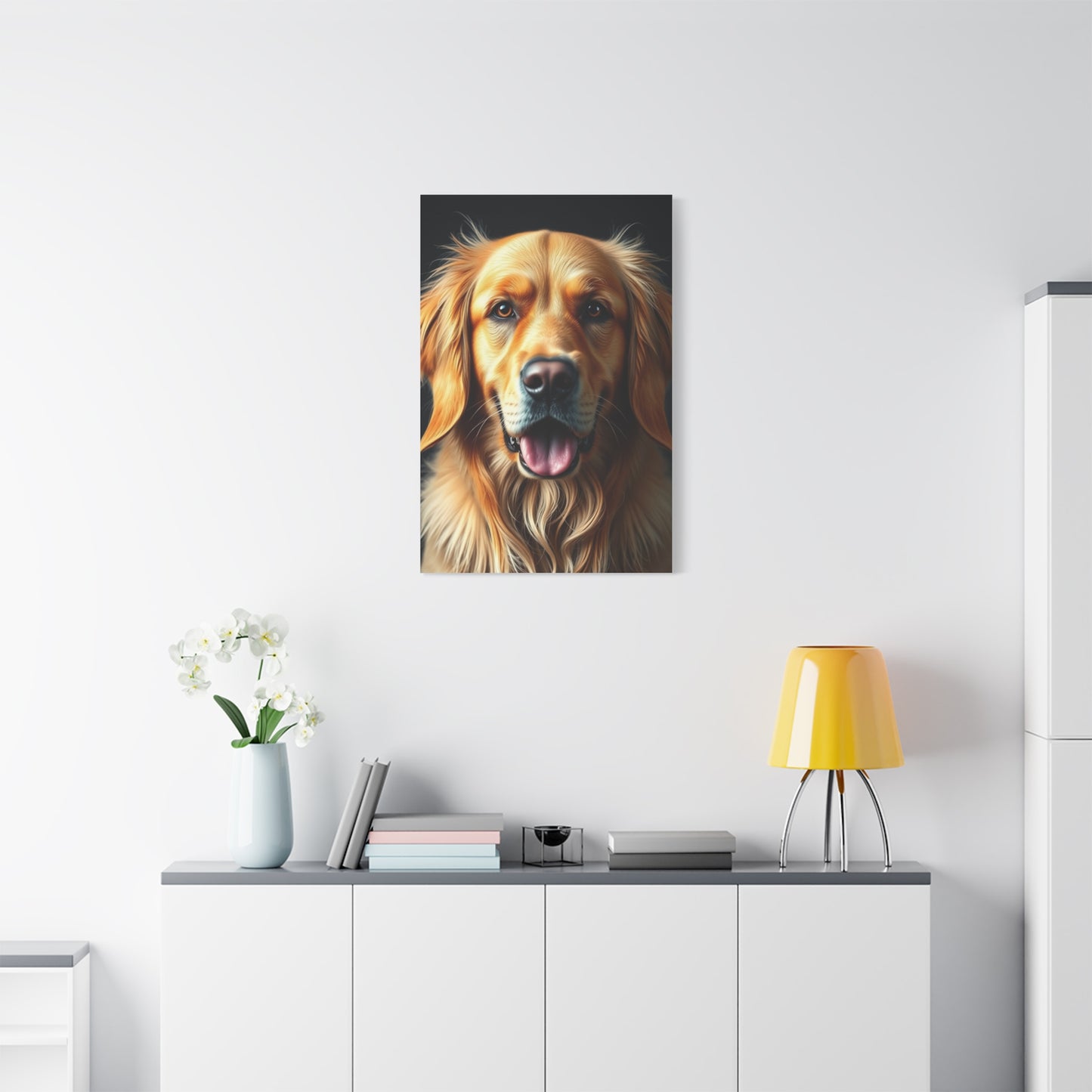 Golden Retriever Art Refined Canvas Wall Art & Canvas Print