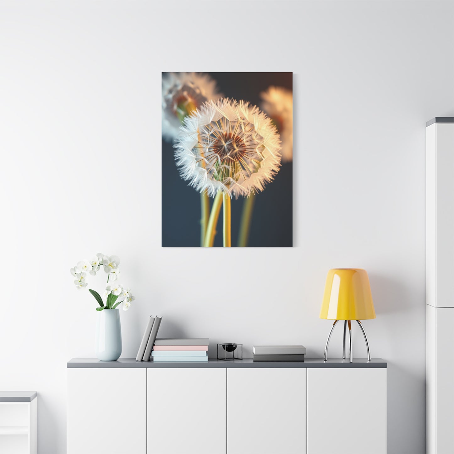 Dandelion Flower Art Luxury Canvas Wall Art & Canvas Print