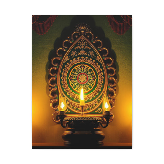 Masterpiece Indian Decor Art Vision Wall Art & Canvas Print