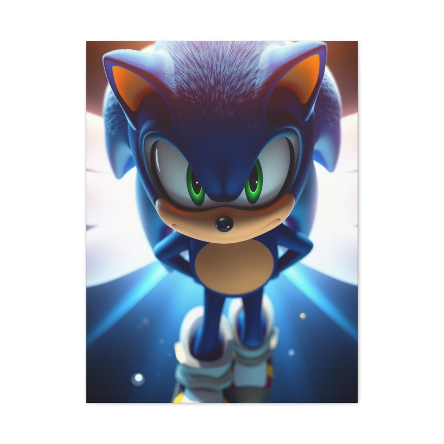 Masterpiece Sonic the Hedgehog Art Vision Wall Art & Canvas Print