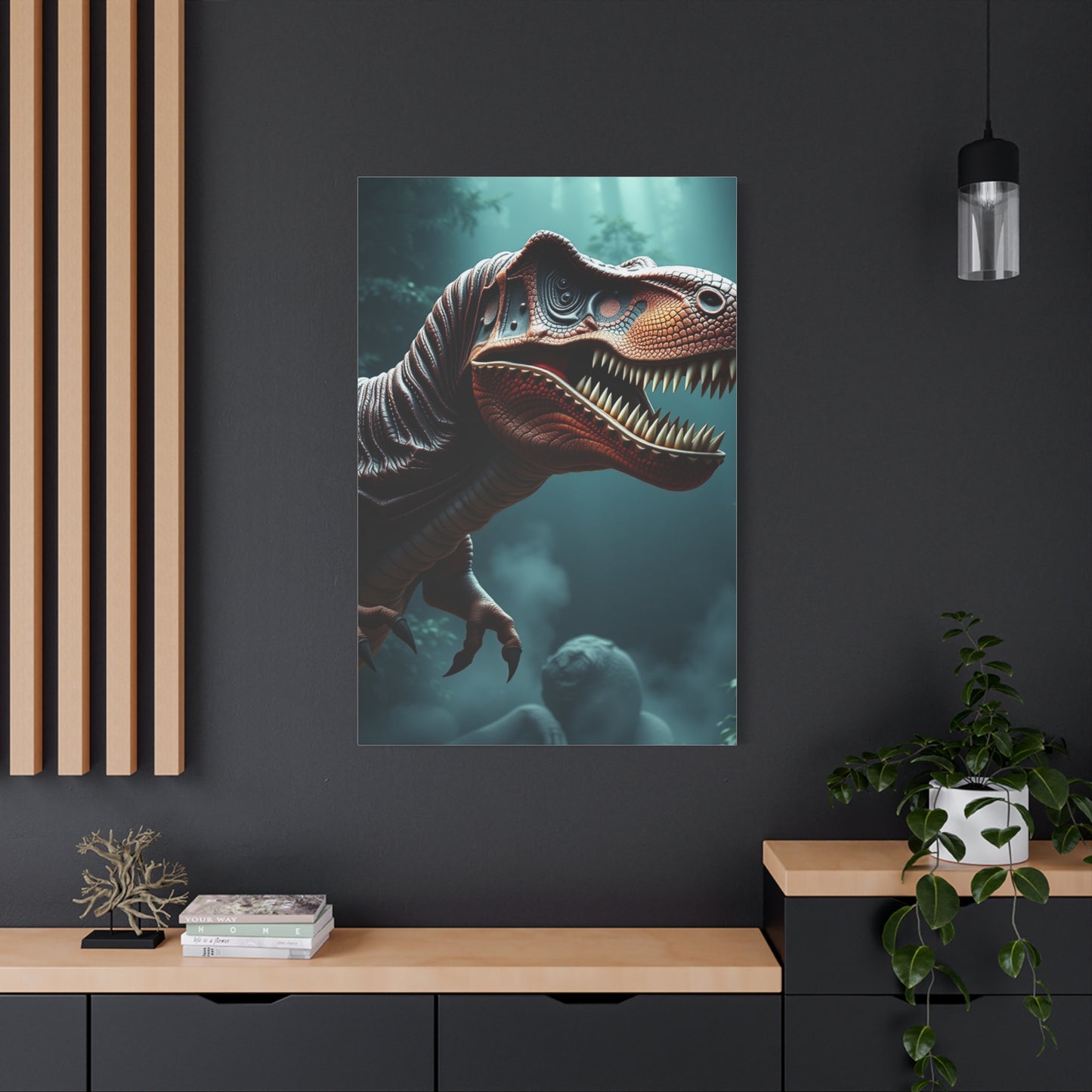 Jurassic Park Art Refined Canvas Wall Art & Canvas Print