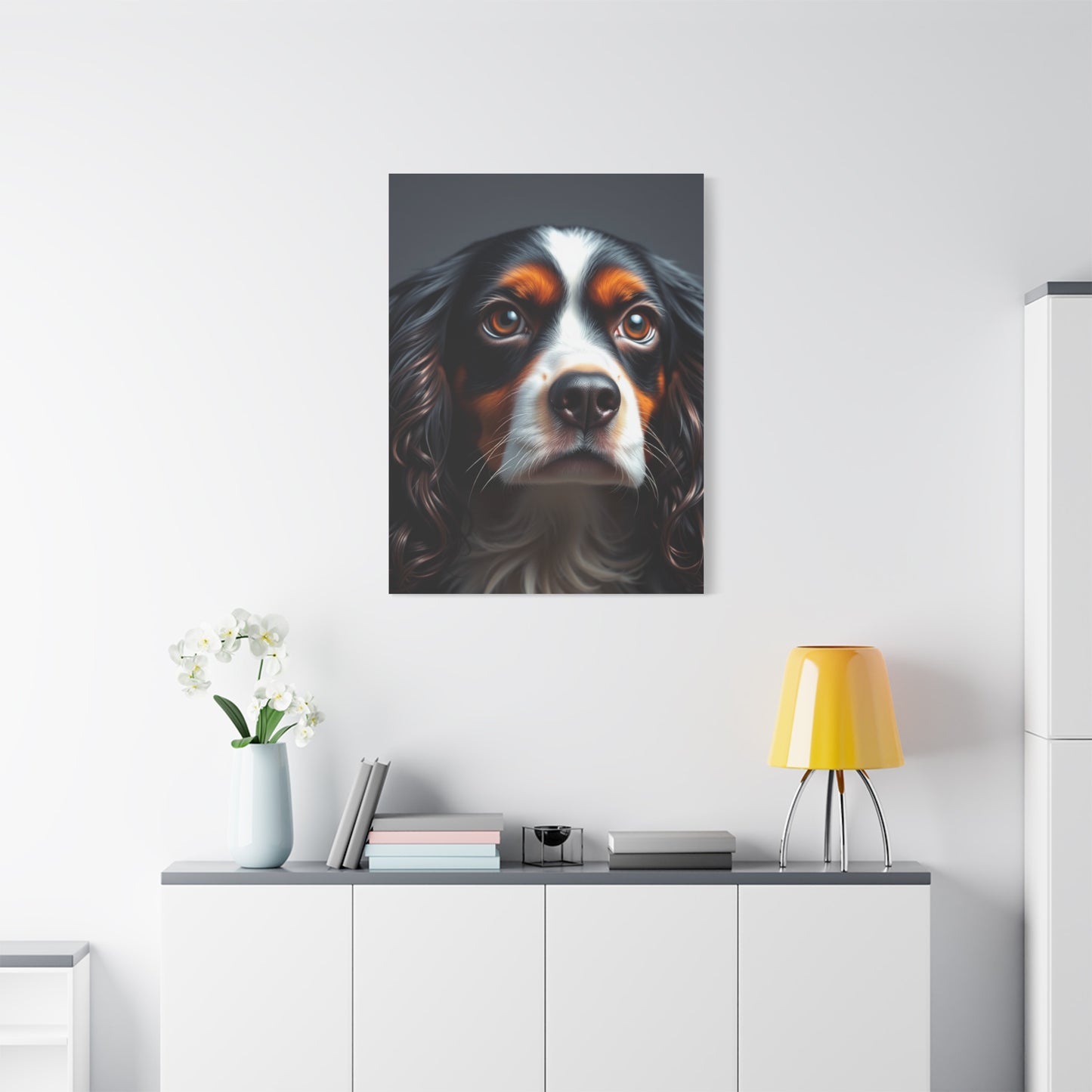 Vision Cavalier King Charles Spaniels Art Art Wall Art & Canvas Print