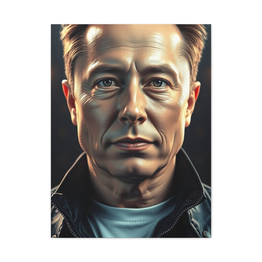 Elon Musk Art Supreme Gallery Wall Art & Canvas Print