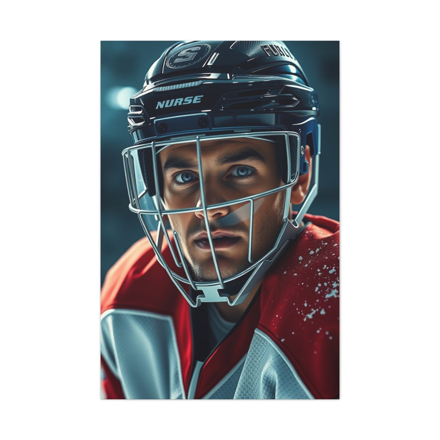 Elite Hockey Art Vision Wall Art & Canvas Print