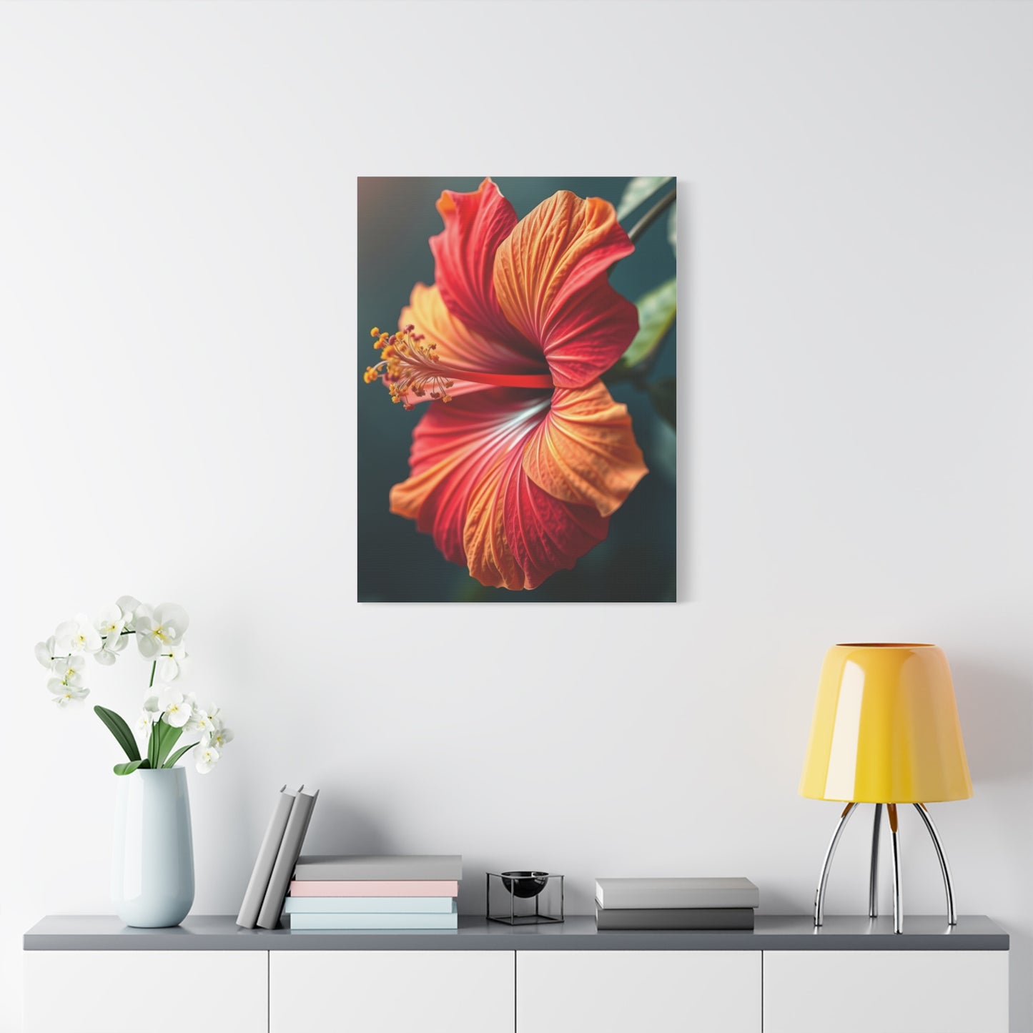 Supreme Hibiscus Flower Art Collection Wall Art & Canvas Print