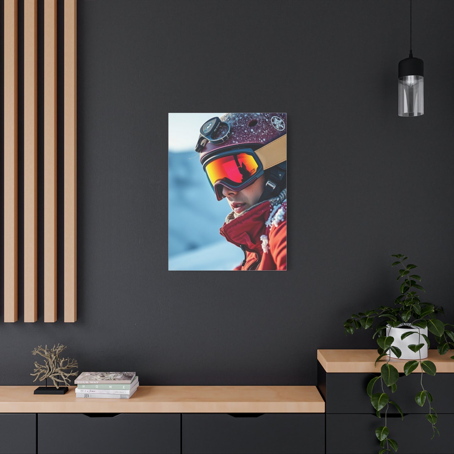 Skiing Art Supreme Gallery Wall Art & Canvas Print