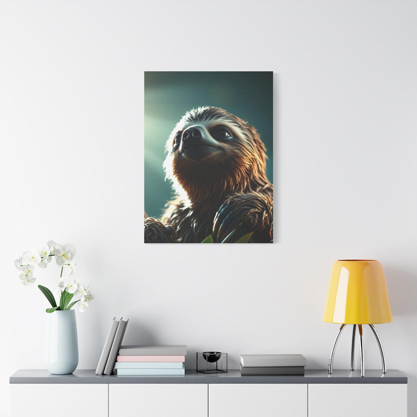 Sloth Art Refined Canvas Wall Art & Canvas Print